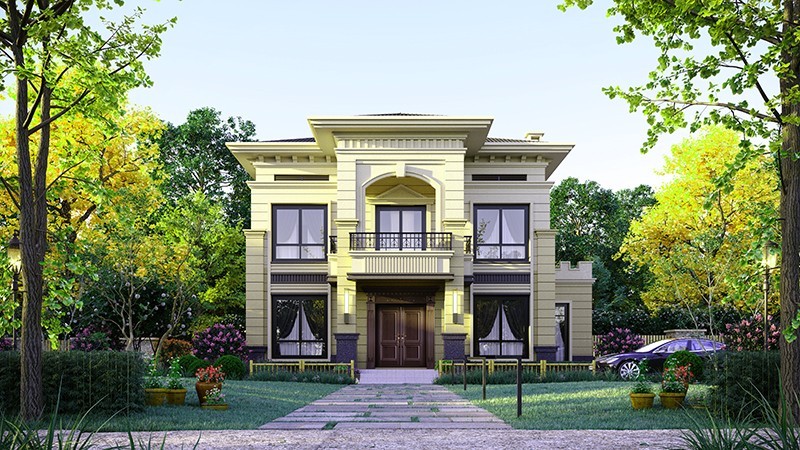 怀柔中式合院住宅，开放庭院与邻里乡亲更亲近